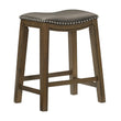 Ordway Gray/Brown Counter Height Stool, Gray - 5682GRY-24 - Bien Home Furniture & Electronics