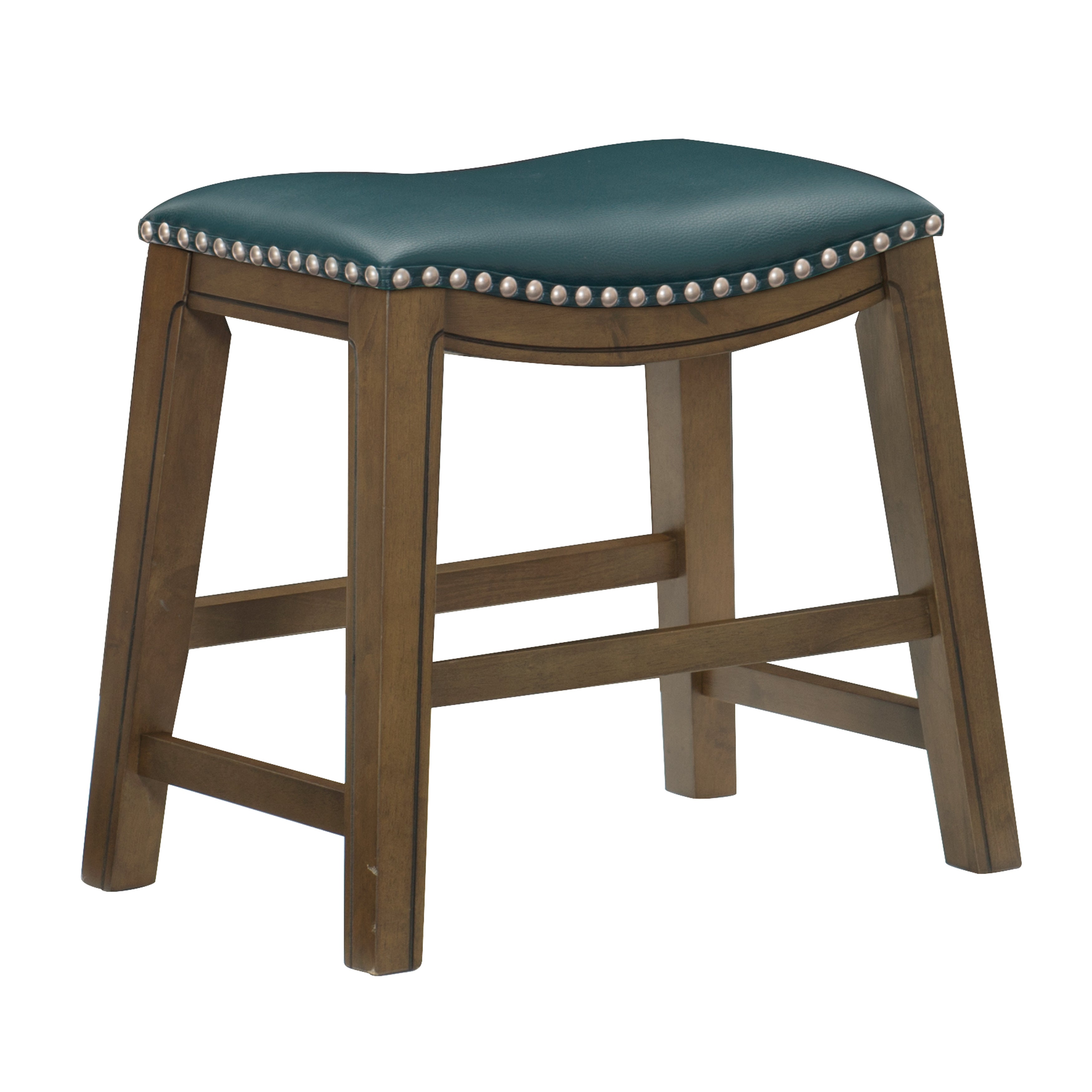 Ordway Green/Brown Dining Stool, Green - 5682GEN-18 - Bien Home Furniture & Electronics