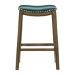 Ordway Green/Brown Pub Height Stool, Green - 5682GEN-29 - Bien Home Furniture & Electronics