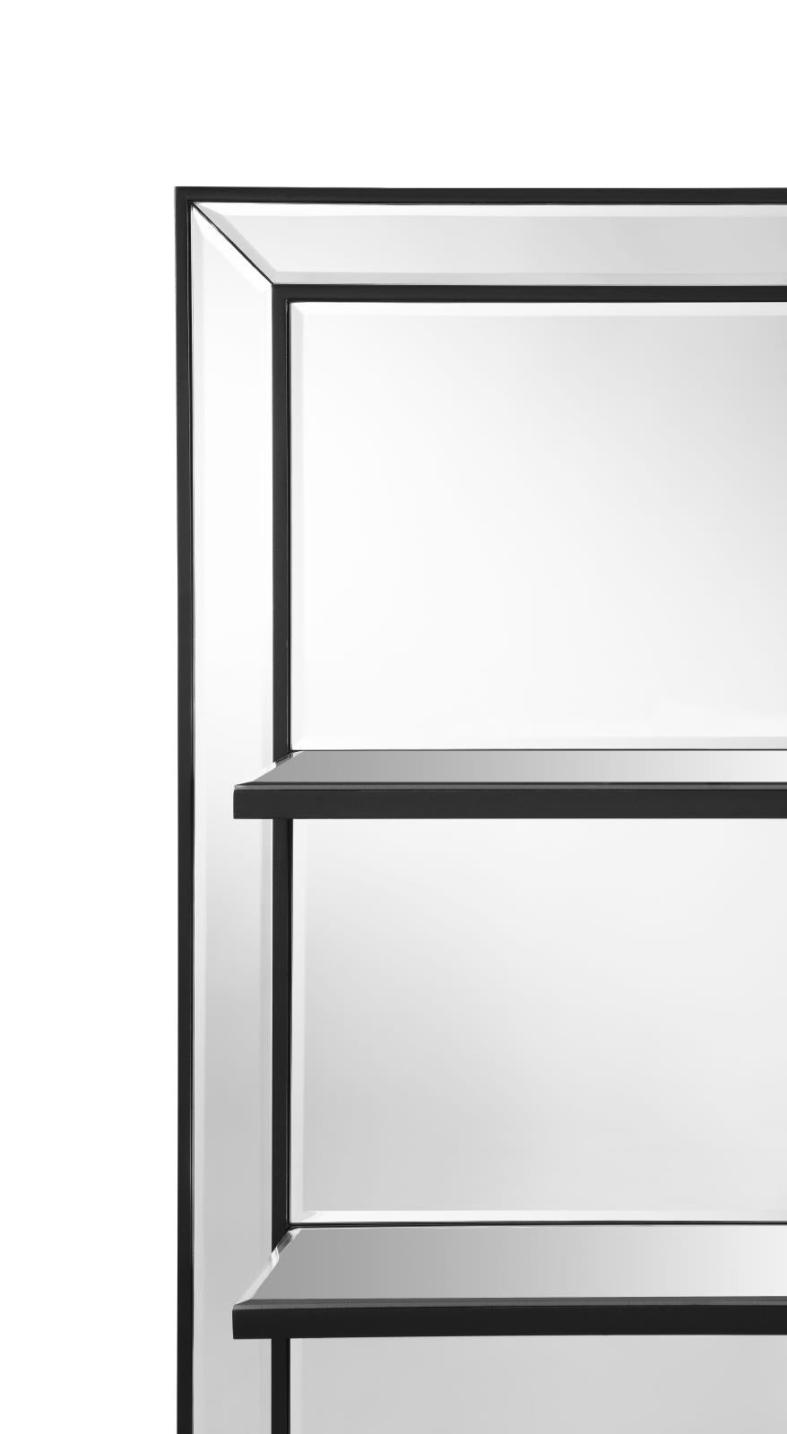 Oriel 3-Shelf Rectangle Wall Mirror - 961631 - Bien Home Furniture & Electronics
