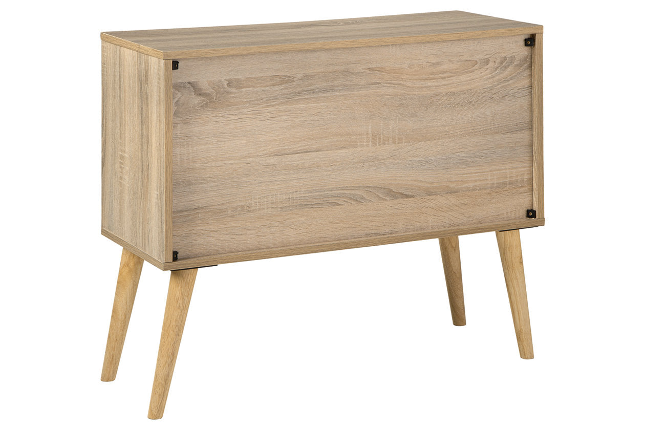 Orinfield Natural/White Accent Cabinet - A4000396 - Bien Home Furniture & Electronics