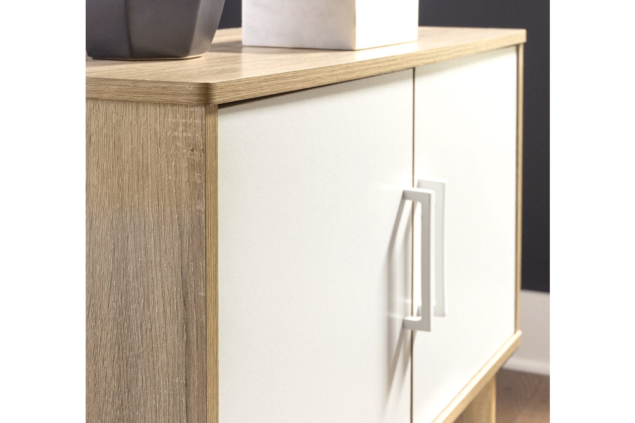 Orinfield Natural/White Accent Cabinet - A4000396 - Bien Home Furniture & Electronics