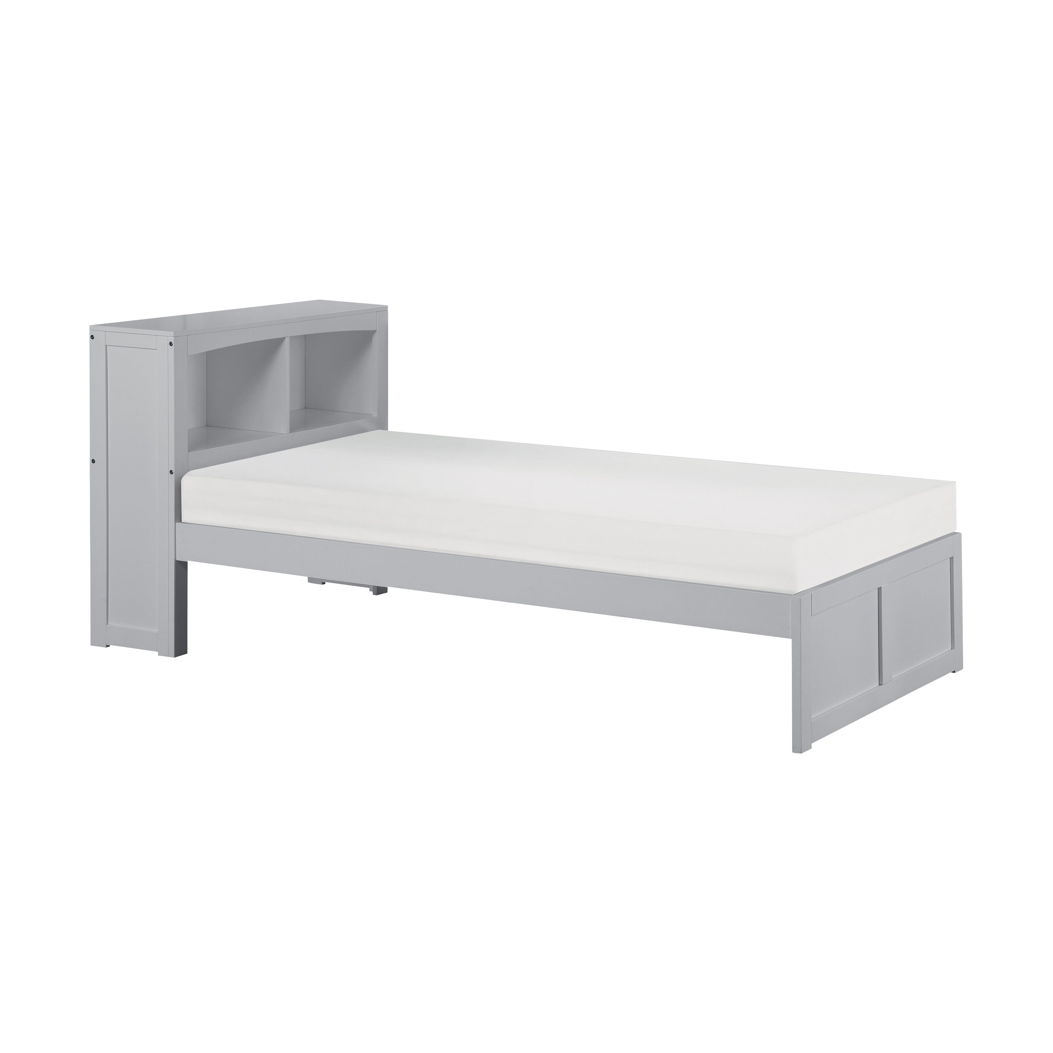 Orion Gray Twin Bookcase Bed - SET | B2063TF-1 | B2063TF-2 - Bien Home Furniture & Electronics