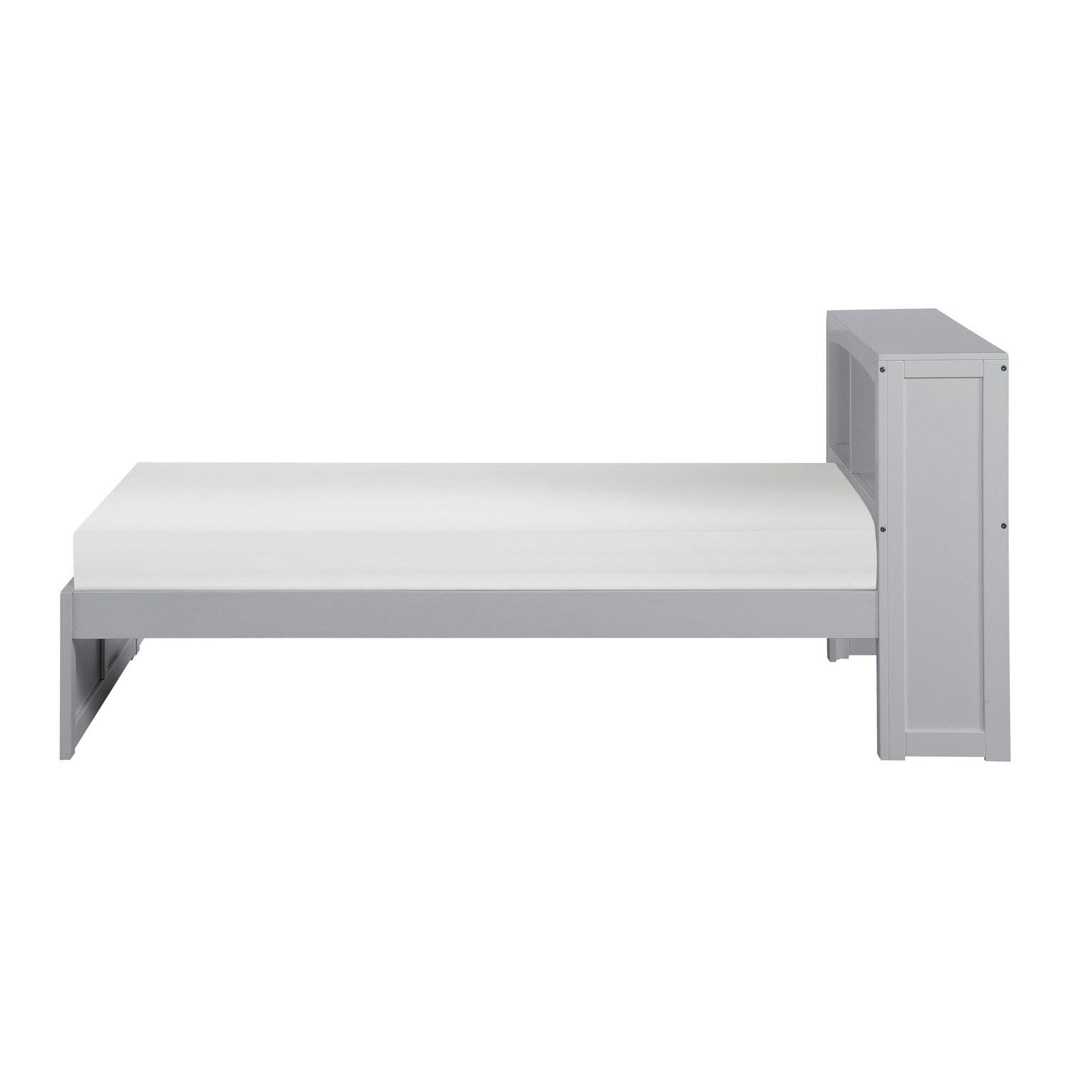 Orion Gray Twin Bookcase Bed - SET | B2063TF-1 | B2063TF-2 - Bien Home Furniture & Electronics