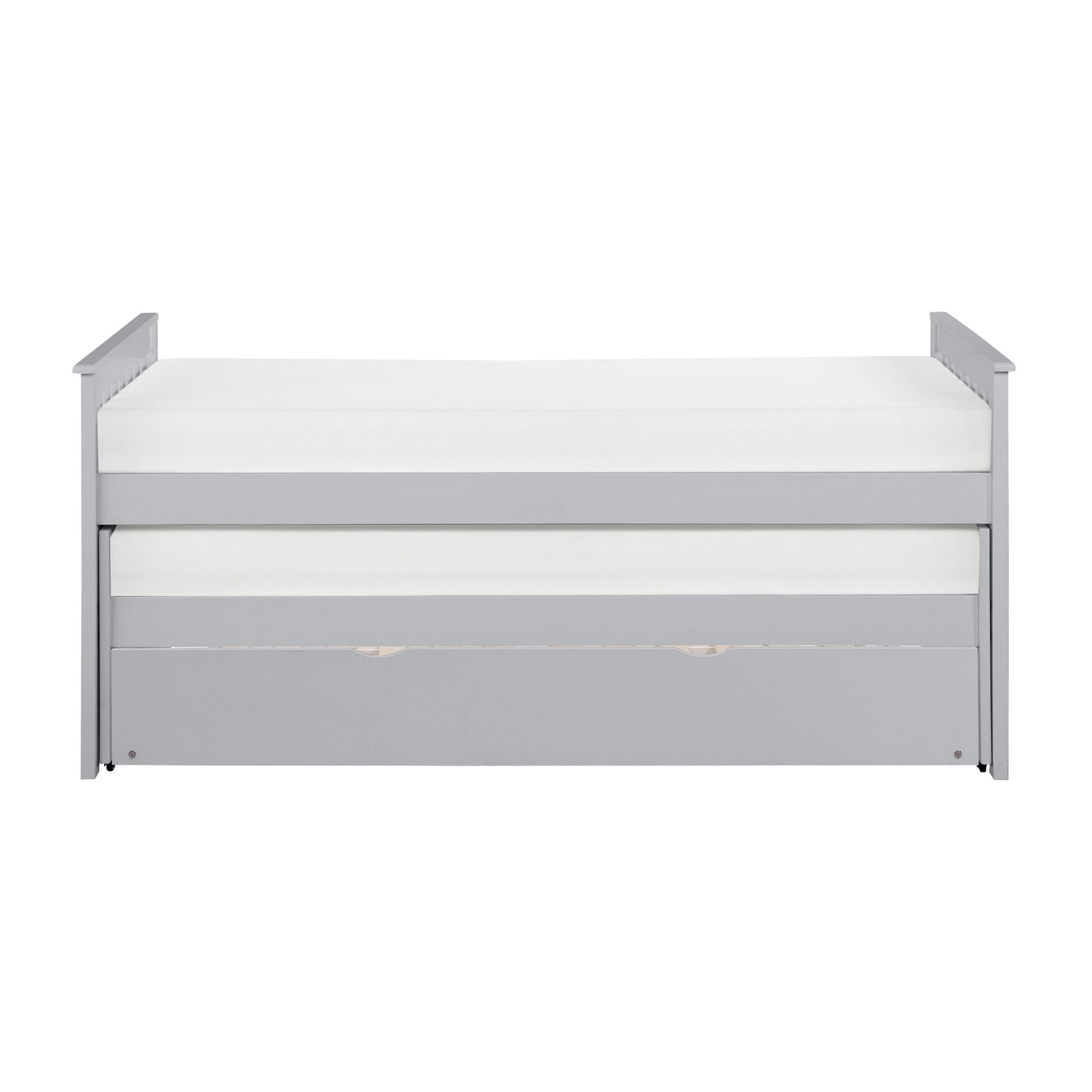 Orion Gray Twin/Twin Bed with Twin Trundle - SET | B2063RT-1 | B2063RT-2 | B2063RT-SL | B2063-R - Bien Home Furniture & Electronics