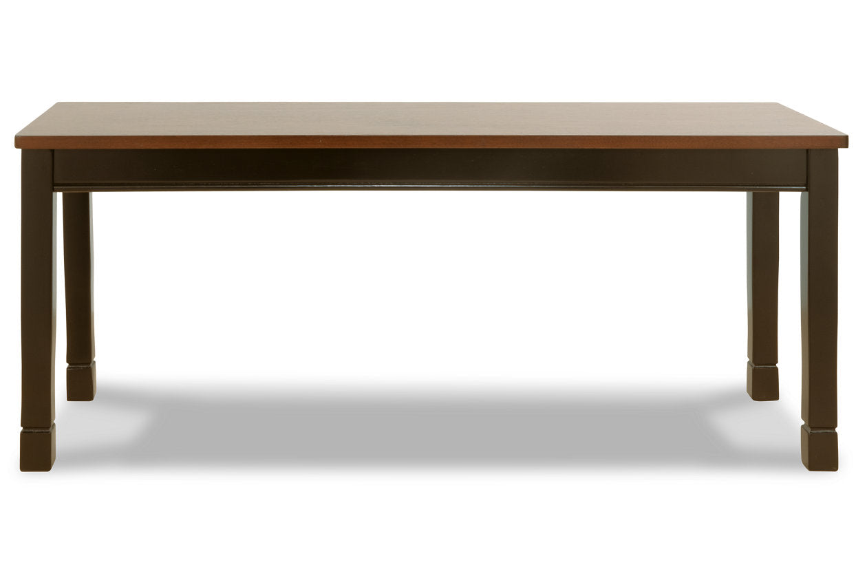 Owingsville Black/Brown Dining Bench - D580-00 - Bien Home Furniture & Electronics