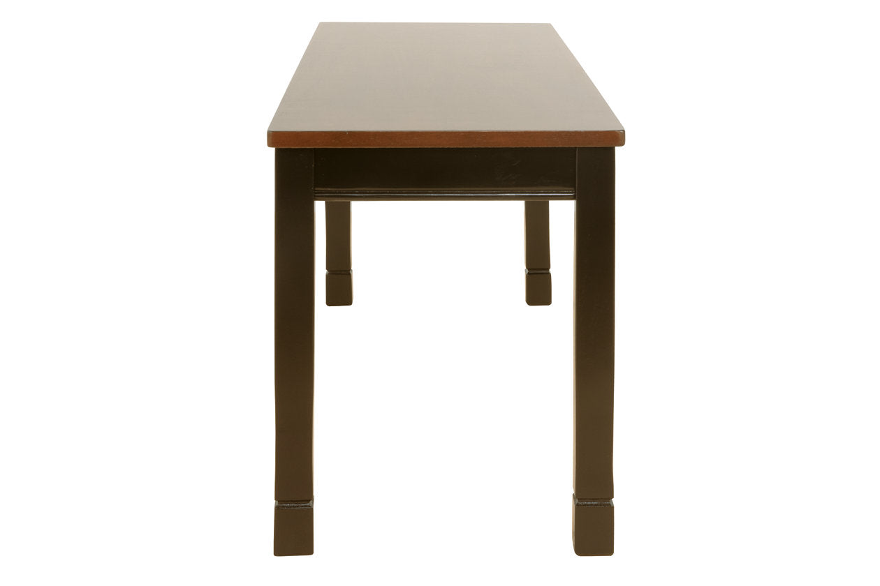 Owingsville Black/Brown Dining Bench - D580-00 - Bien Home Furniture & Electronics