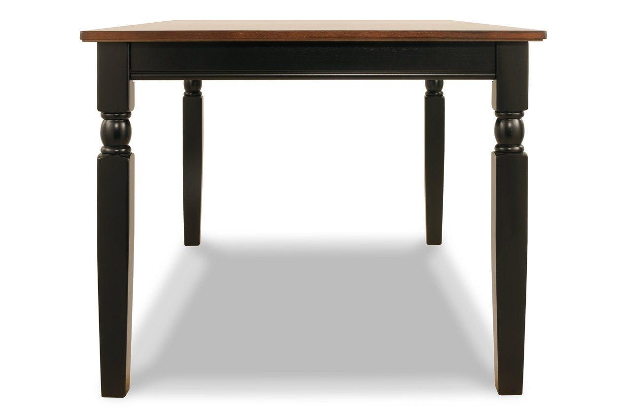 Owingsville Black/Brown Dining Table - D580-25 - Bien Home Furniture & Electronics
