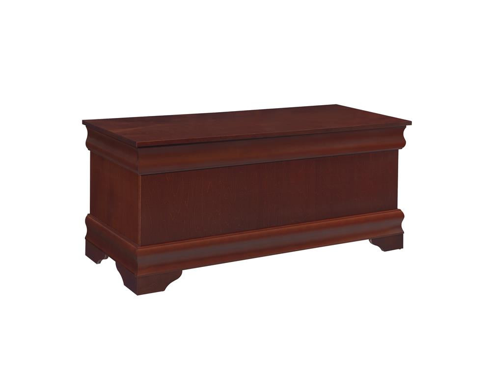 Pablo Warm Brown Rectangular Cedar Chest - 900022 - Bien Home Furniture & Electronics