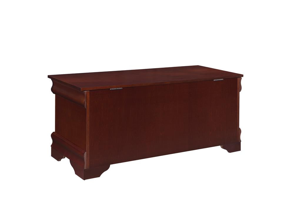 Pablo Warm Brown Rectangular Cedar Chest - 900022 - Bien Home Furniture & Electronics