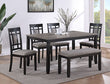 Paige 6-Pc Dinette Set With Bench - 2325SET-LG - Bien Home Furniture & Electronics