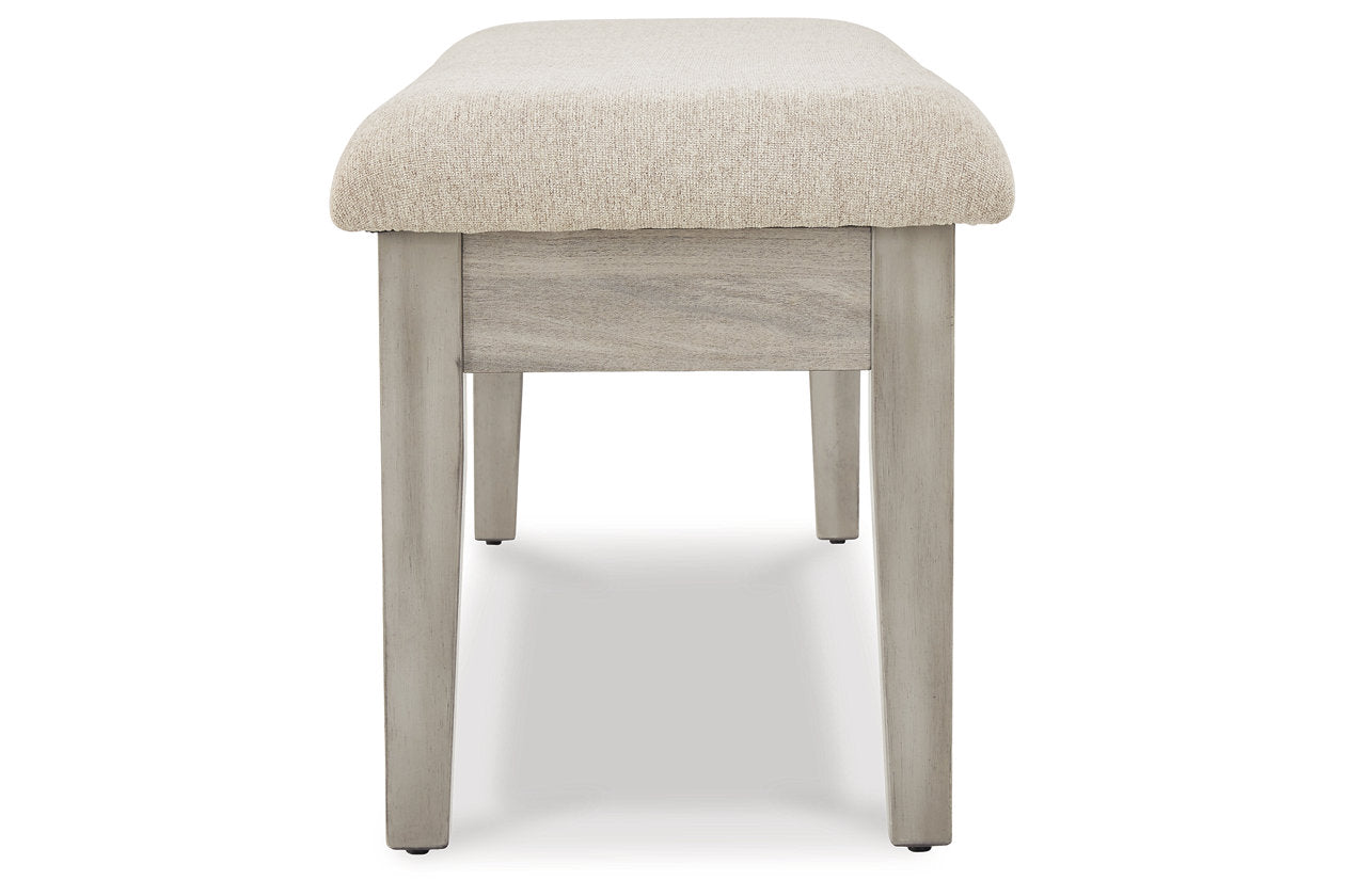 Parellen Beige/Gray 48" Bench - D291-00 - Bien Home Furniture & Electronics