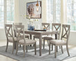 Parellen Beige/Gray Rectangular Dining Set - SET | D291-25 | D291-01(2) - Bien Home Furniture & Electronics