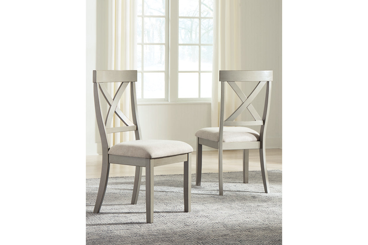 Parellen Gray Dining Chair, Set of 2 - D291-01 - Bien Home Furniture &amp; Electronics