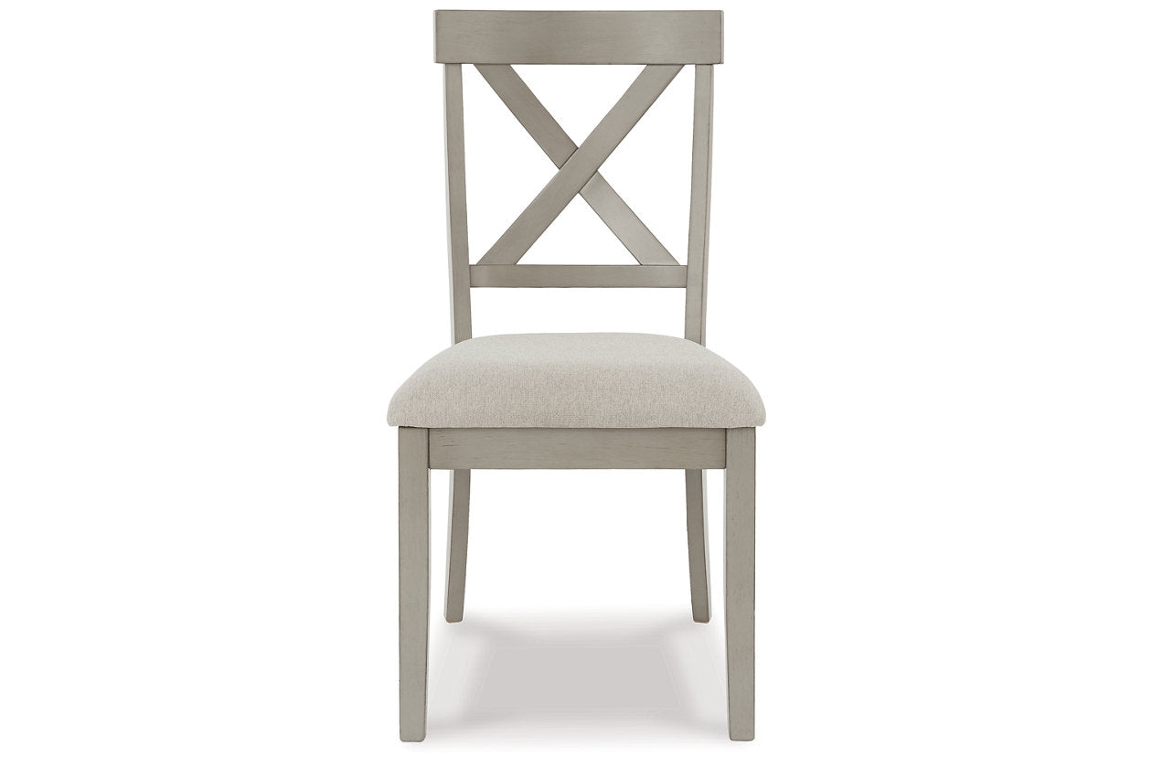 Parellen Gray Dining Chair, Set of 2 - D291-01 - Bien Home Furniture &amp; Electronics