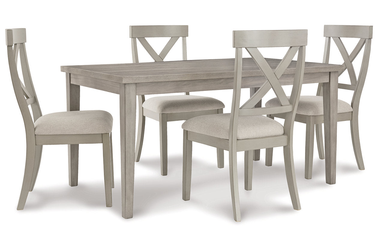 Parellen Gray Dining Table - D291-25 - Bien Home Furniture & Electronics