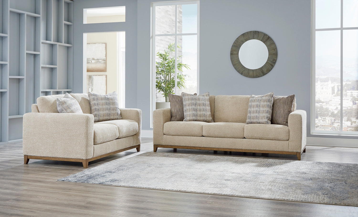 Parklynn Desert Living Room Set - SET | 4890238 | 4890235 - Bien Home Furniture & Electronics