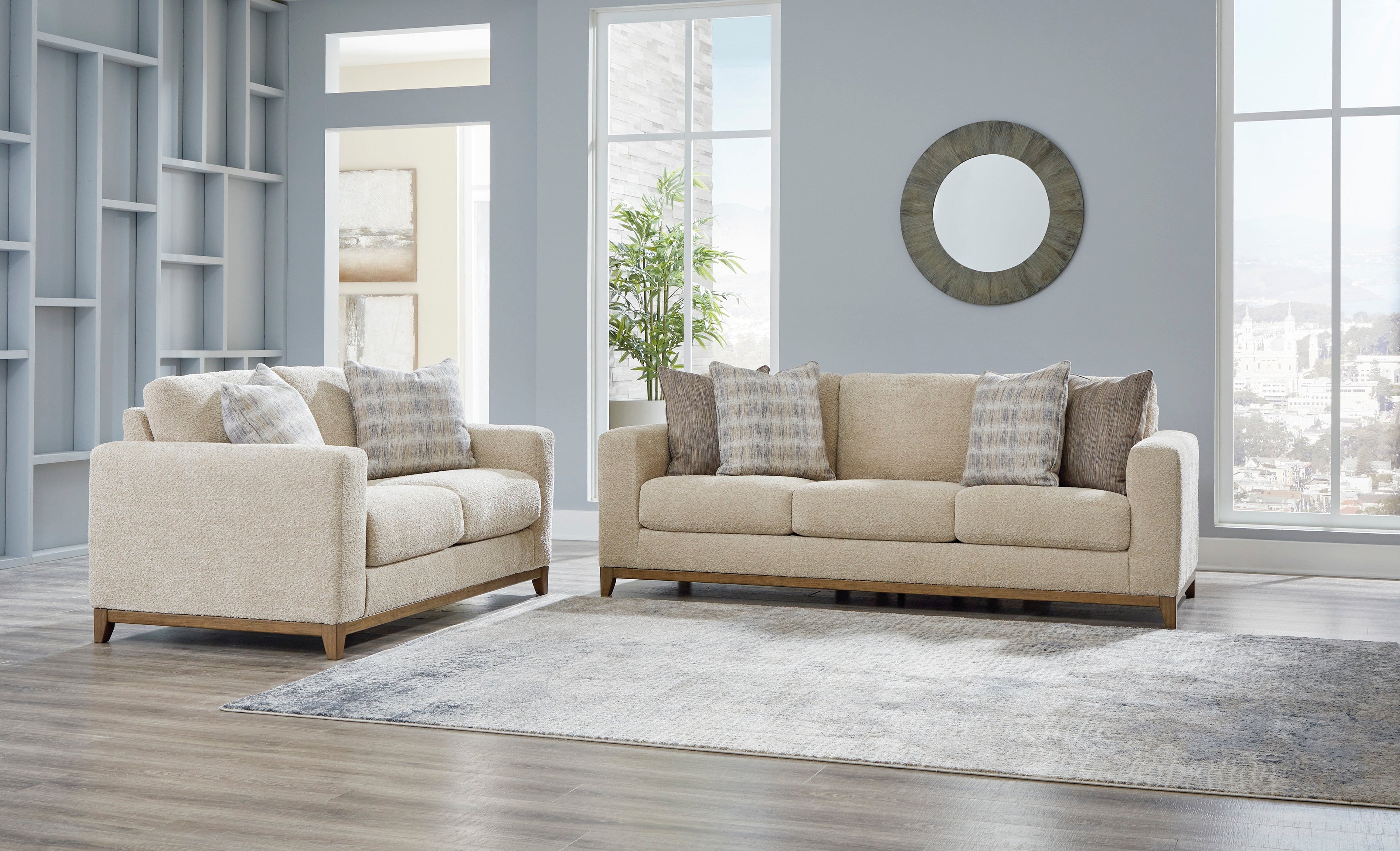 Parklynn Desert Living Room Set - SET | 4890238 | 4890235 - Bien Home Furniture & Electronics