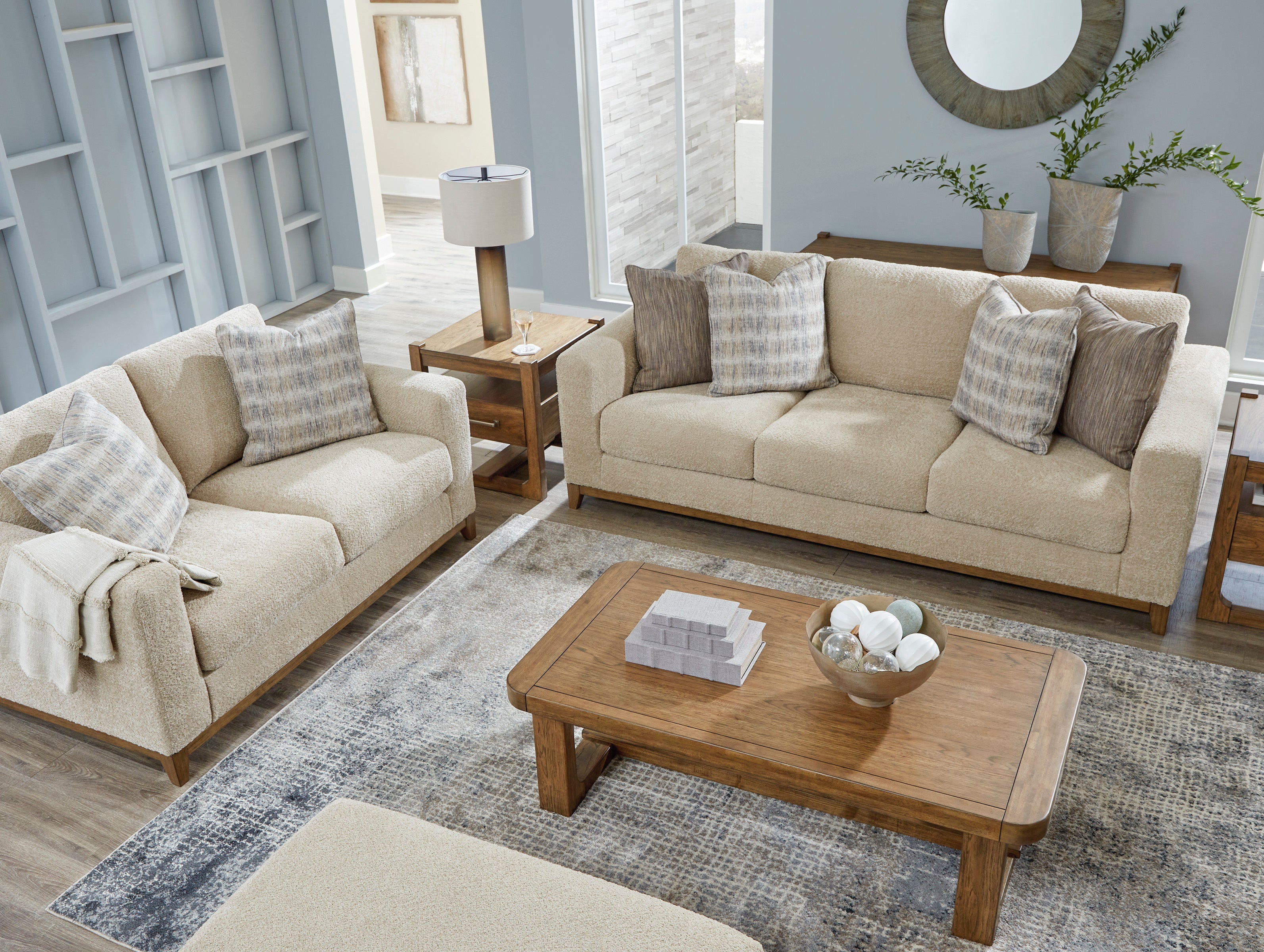 Parklynn Desert Living Room Set - SET | 4890238 | 4890235 - Bien Home Furniture & Electronics