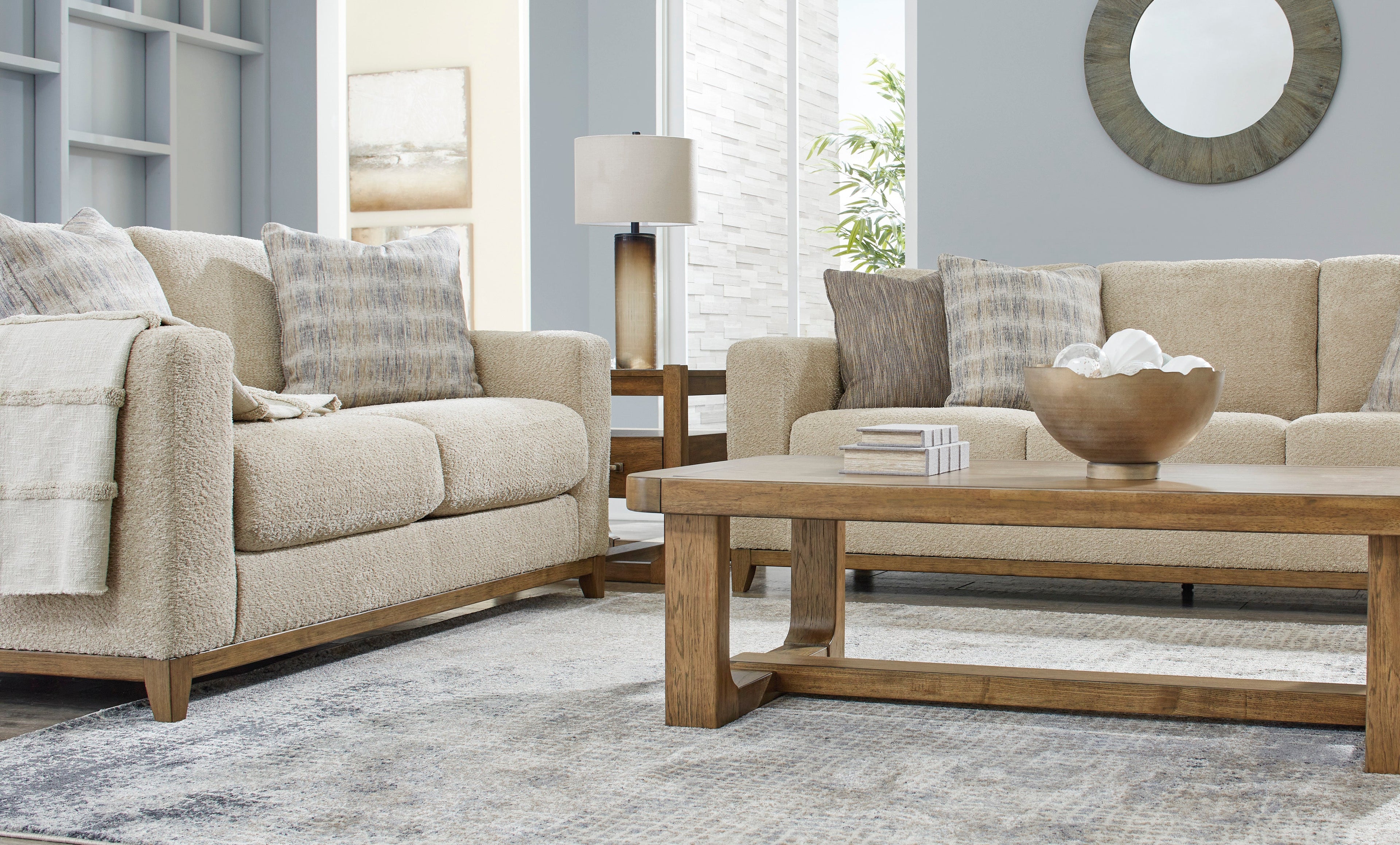 Parklynn Desert Living Room Set - SET | 4890238 | 4890235 - Bien Home Furniture & Electronics