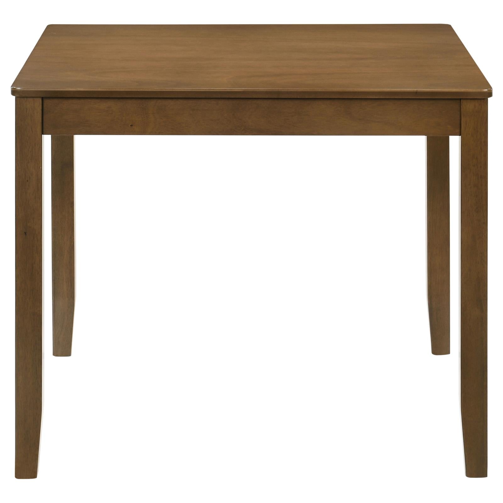 Parkwood 5-piece Dining Set with Square Table and Slat Back Side Chairs Honey Brown and Black - 150400 - Bien Home Furniture & Electronics