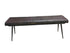 Partridge Espresso/Black Cushion Bench - 110653 - Bien Home Furniture & Electronics