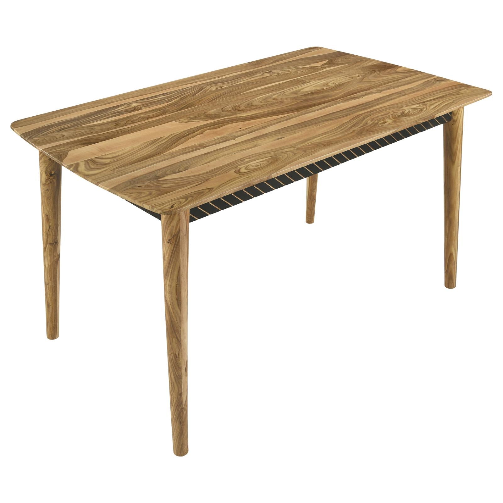 Partridge Natural Sheesham Rectangular Counter Height Table - 110578 - Bien Home Furniture & Electronics
