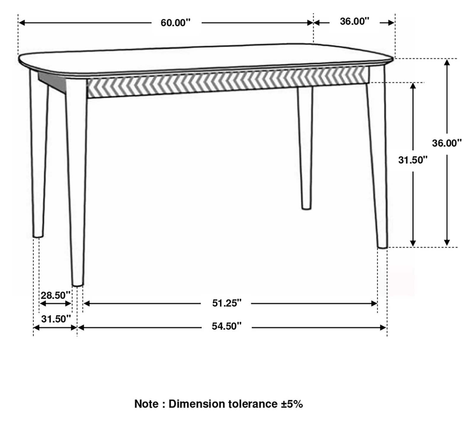 Partridge Natural Sheesham Rectangular Counter Height Table - 110578 - Bien Home Furniture & Electronics