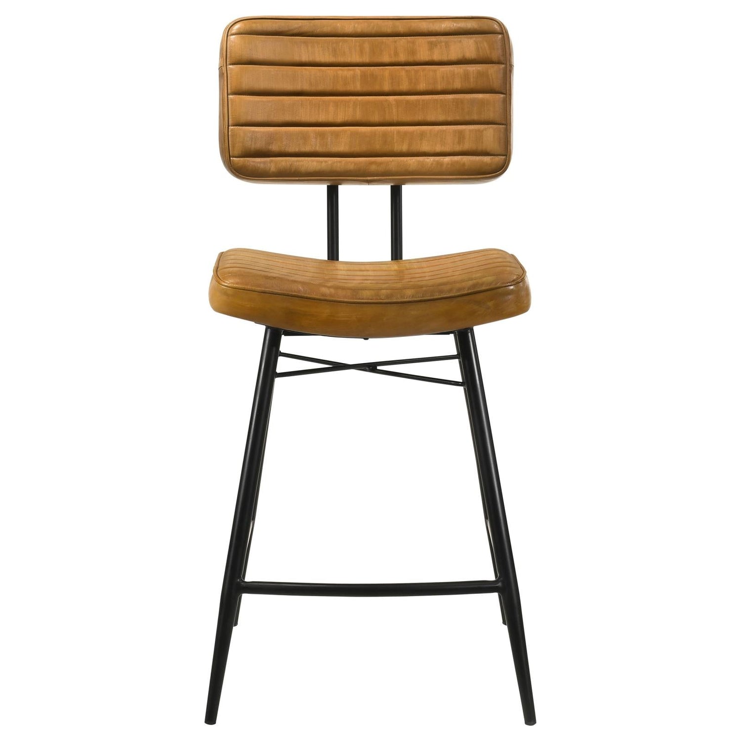 Partridge Upholstered Counter Height Stools with Footrest, Set of 2 - 110649 - Bien Home Furniture & Electronics