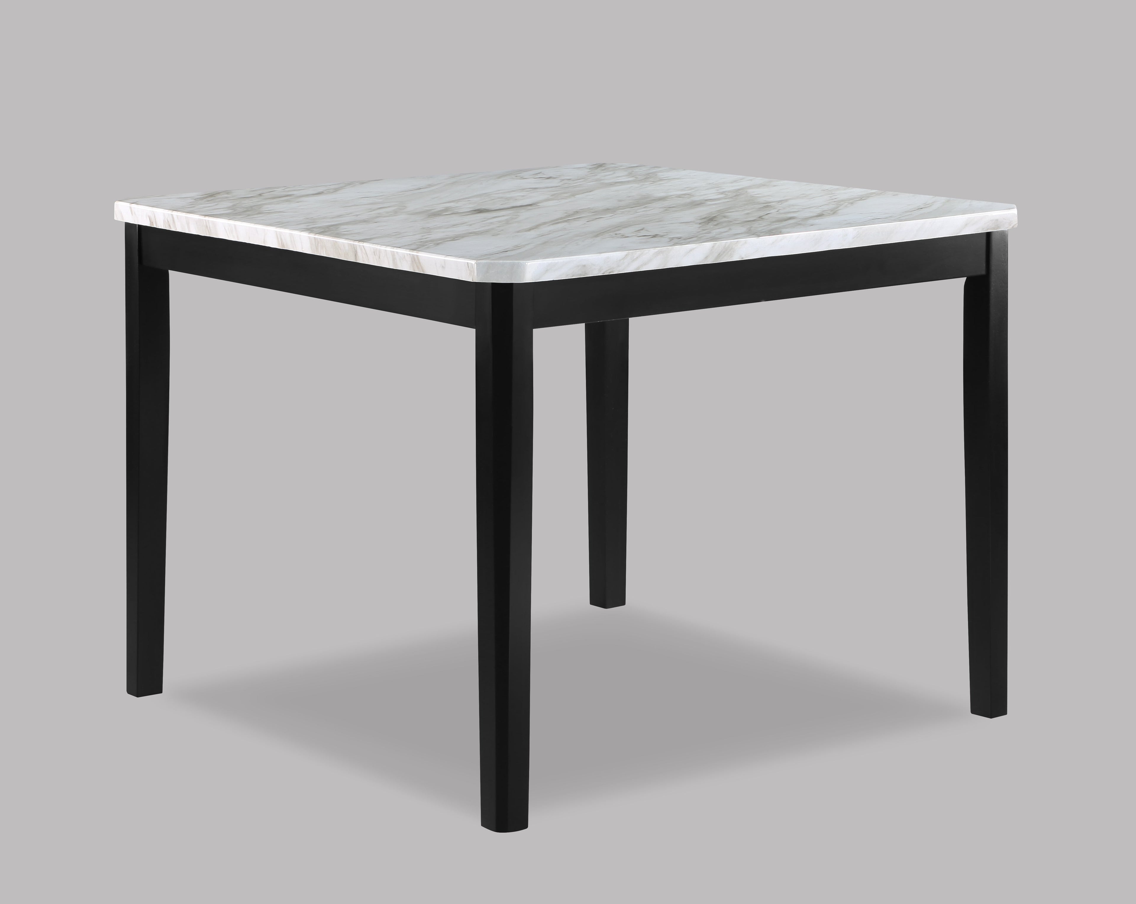 Pascal Black/Gray Square Counter Height Dining Set - SET | 2724T-4848 | 2724S-24(2) - Bien Home Furniture & Electronics