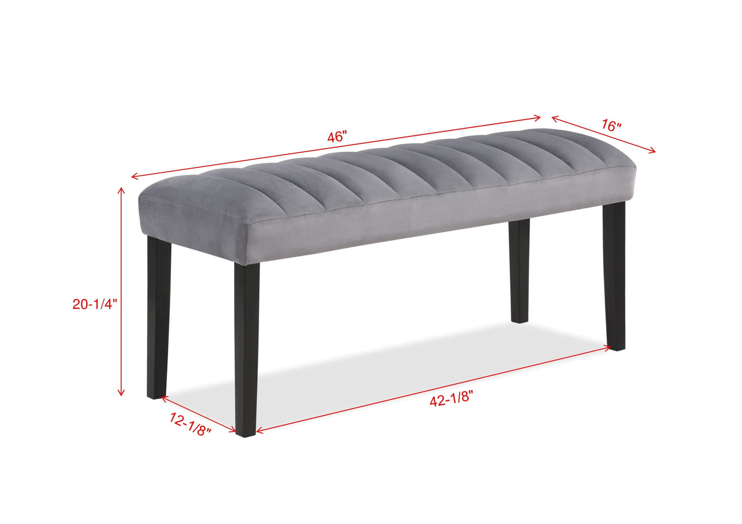 Pascal Gray/White Marble-Top Dining Set - SET | 2224T-3864 | 2224S(2) - Bien Home Furniture & Electronics