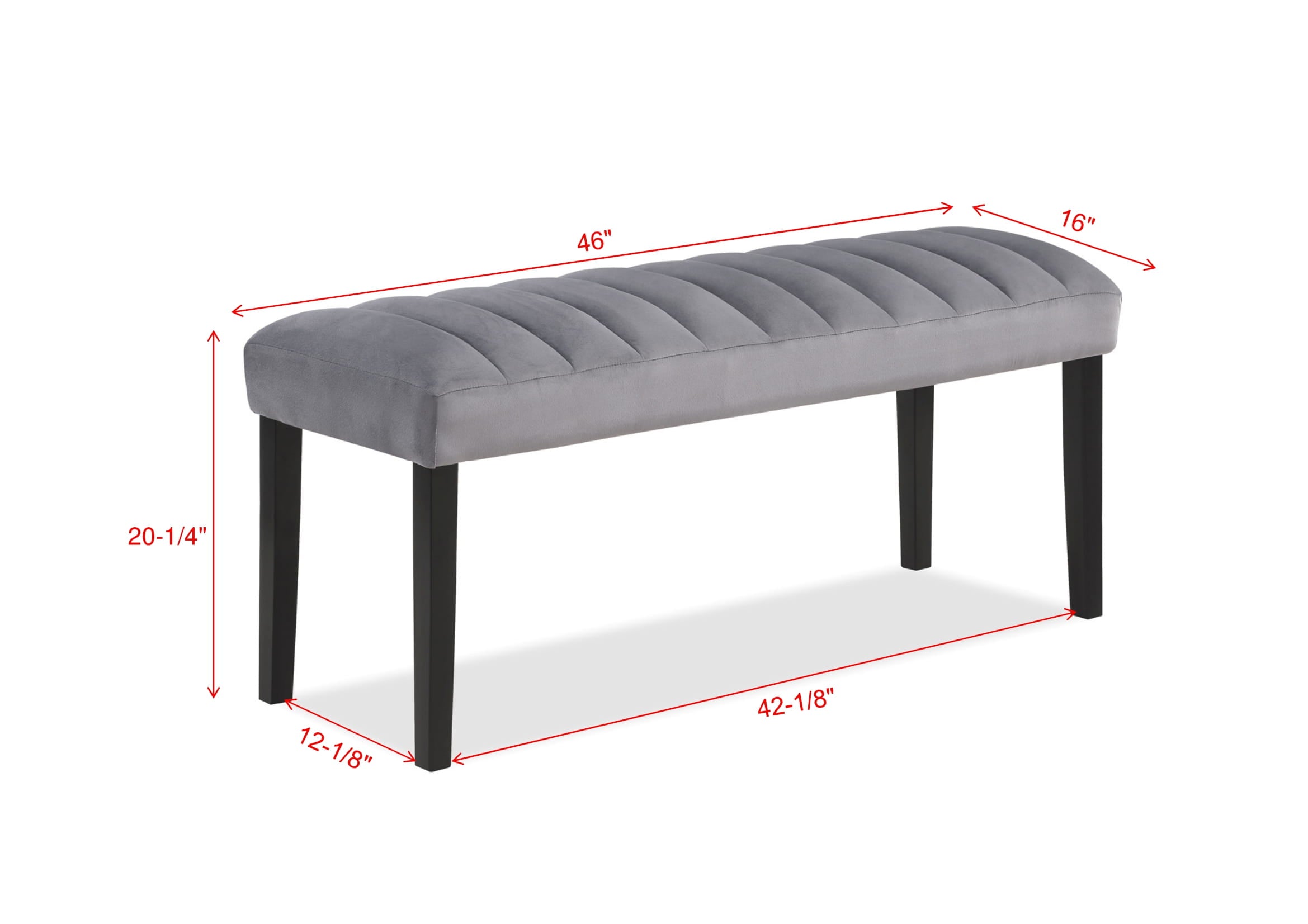 Pascal Gray/White Marble-Top Dining Set - SET | 2224T-3864 | 2224S(2) - Bien Home Furniture & Electronics