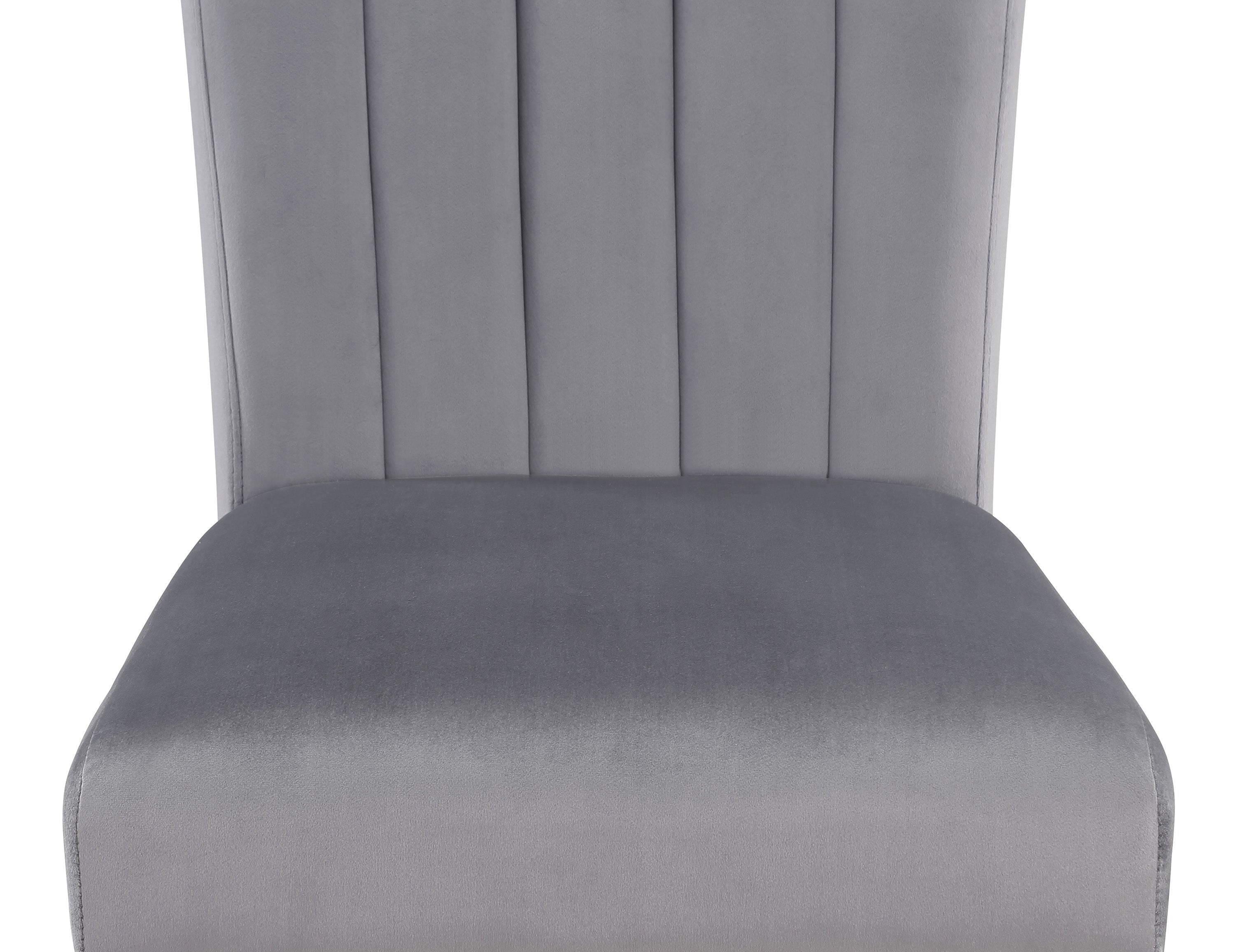 Pascal Gray/White Marble-Top Dining Set - SET | 2224T-3864 | 2224S(2) - Bien Home Furniture & Electronics