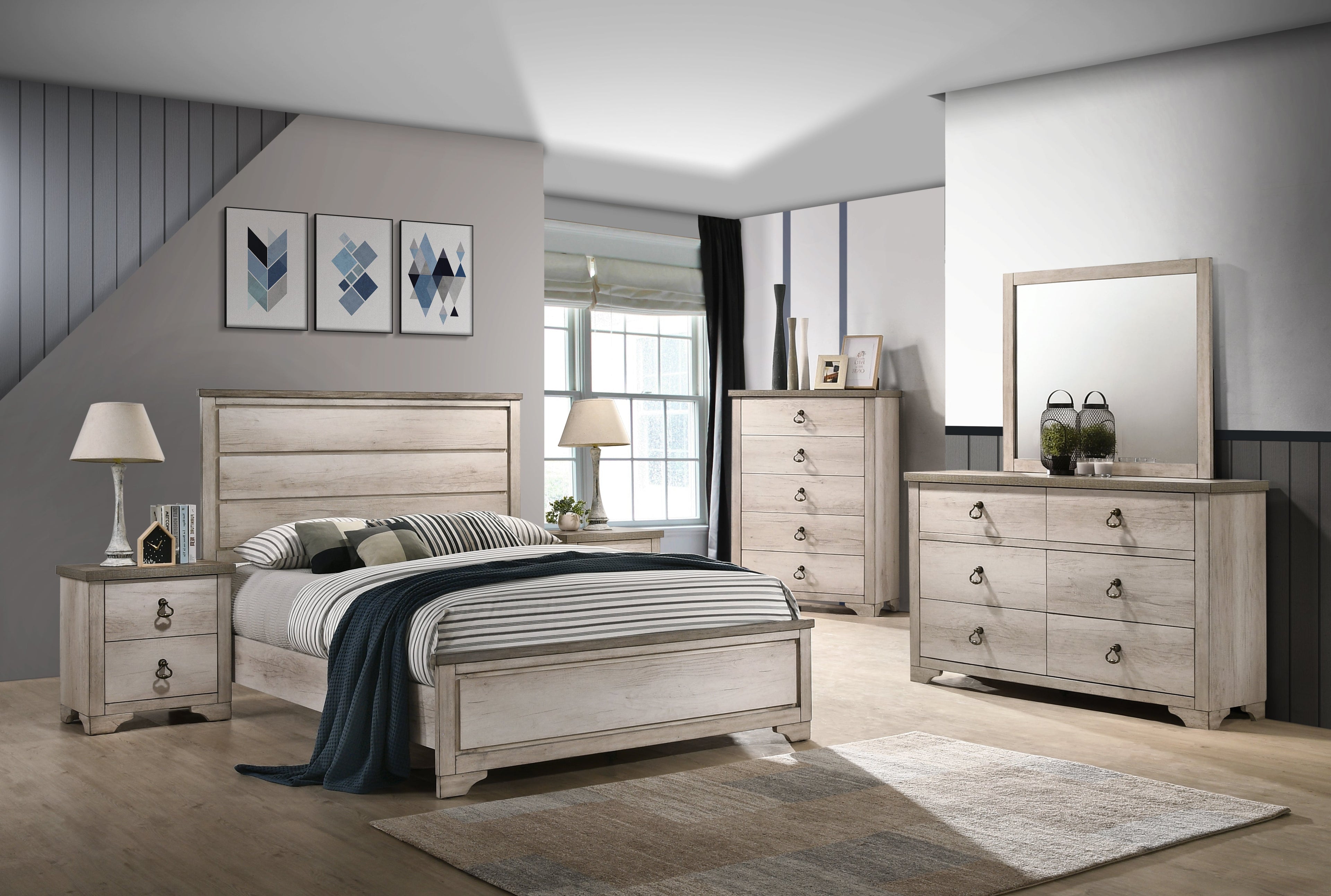 Patterson Driftwood Dresser - B3050-1 - Bien Home Furniture & Electronics