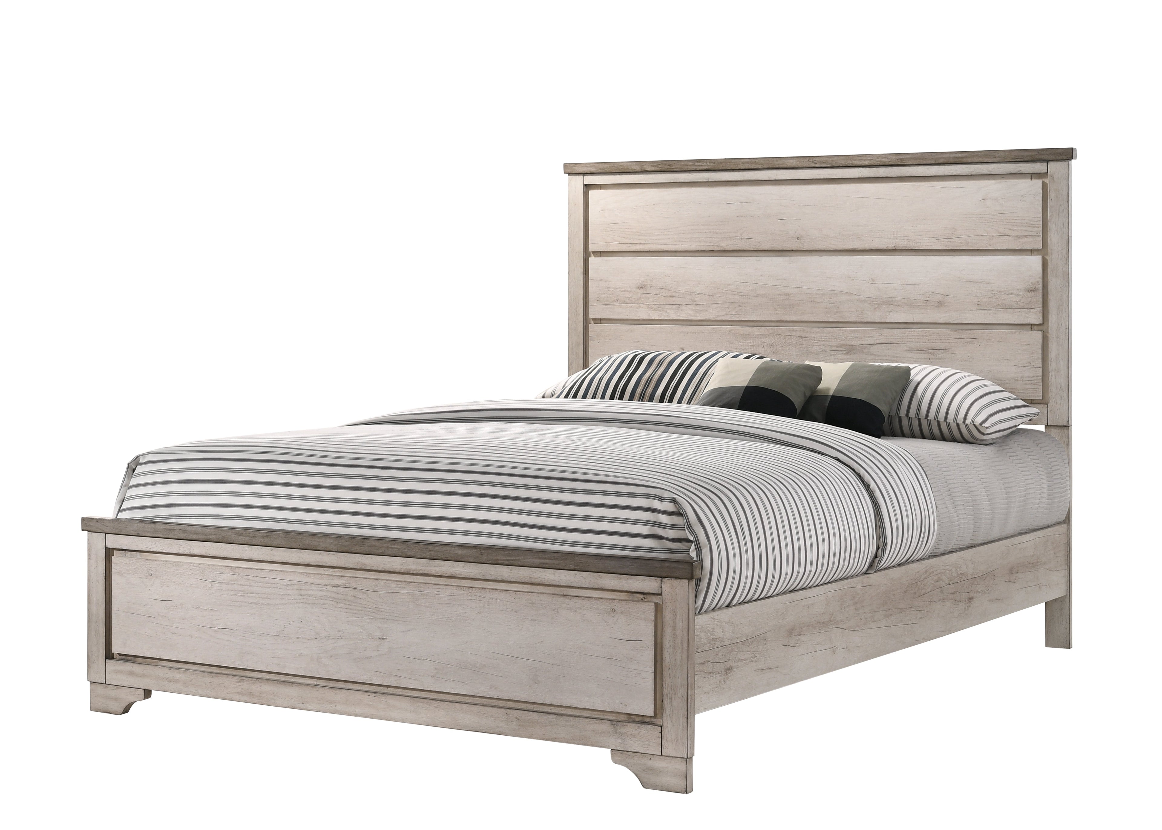 Patterson Driftwood Panel Youth Bedroom Set - SET | B3050-F-HBFB | B3050-FT-RAIL | B3050-1 | B3050-11 | B3050-2 | B3050-4 - Bien Home Furniture & Electronics