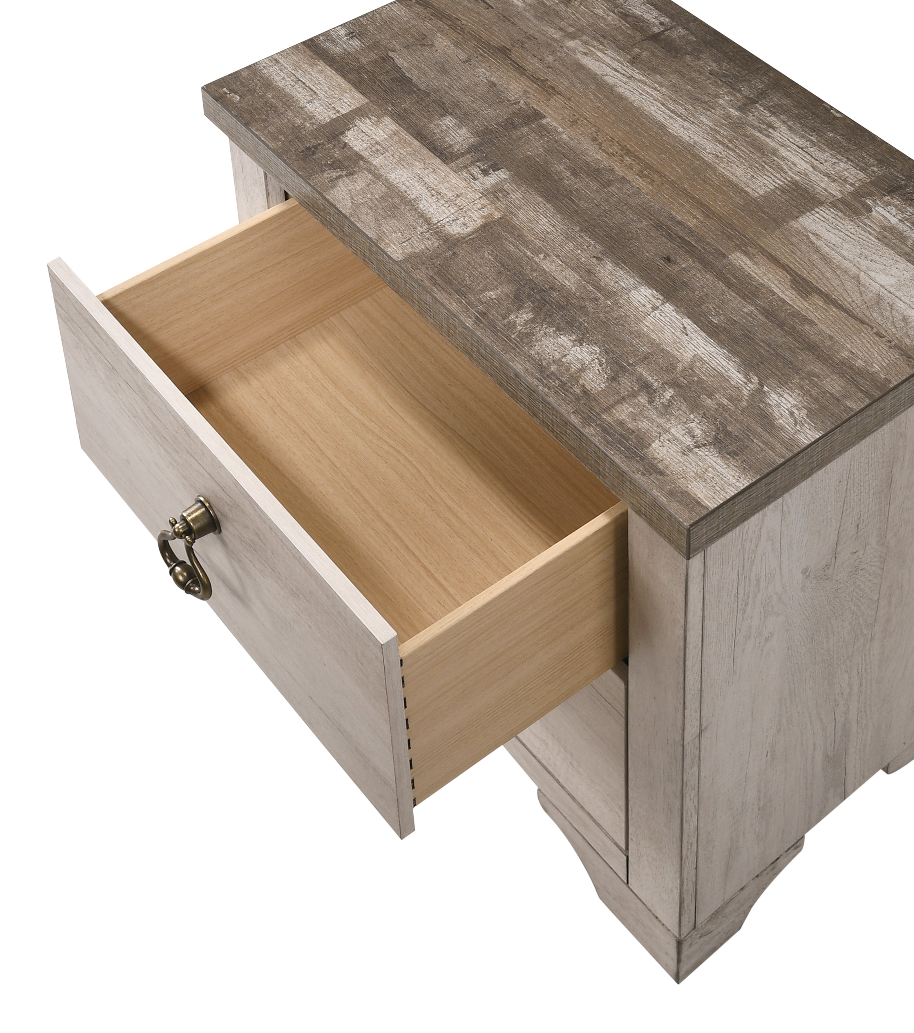 Patterson Driftwood Panel Youth Bedroom Set - SET | B3050-F-HBFB | B3050-FT-RAIL | B3050-1 | B3050-11 | B3050-2 | B3050-4 - Bien Home Furniture & Electronics