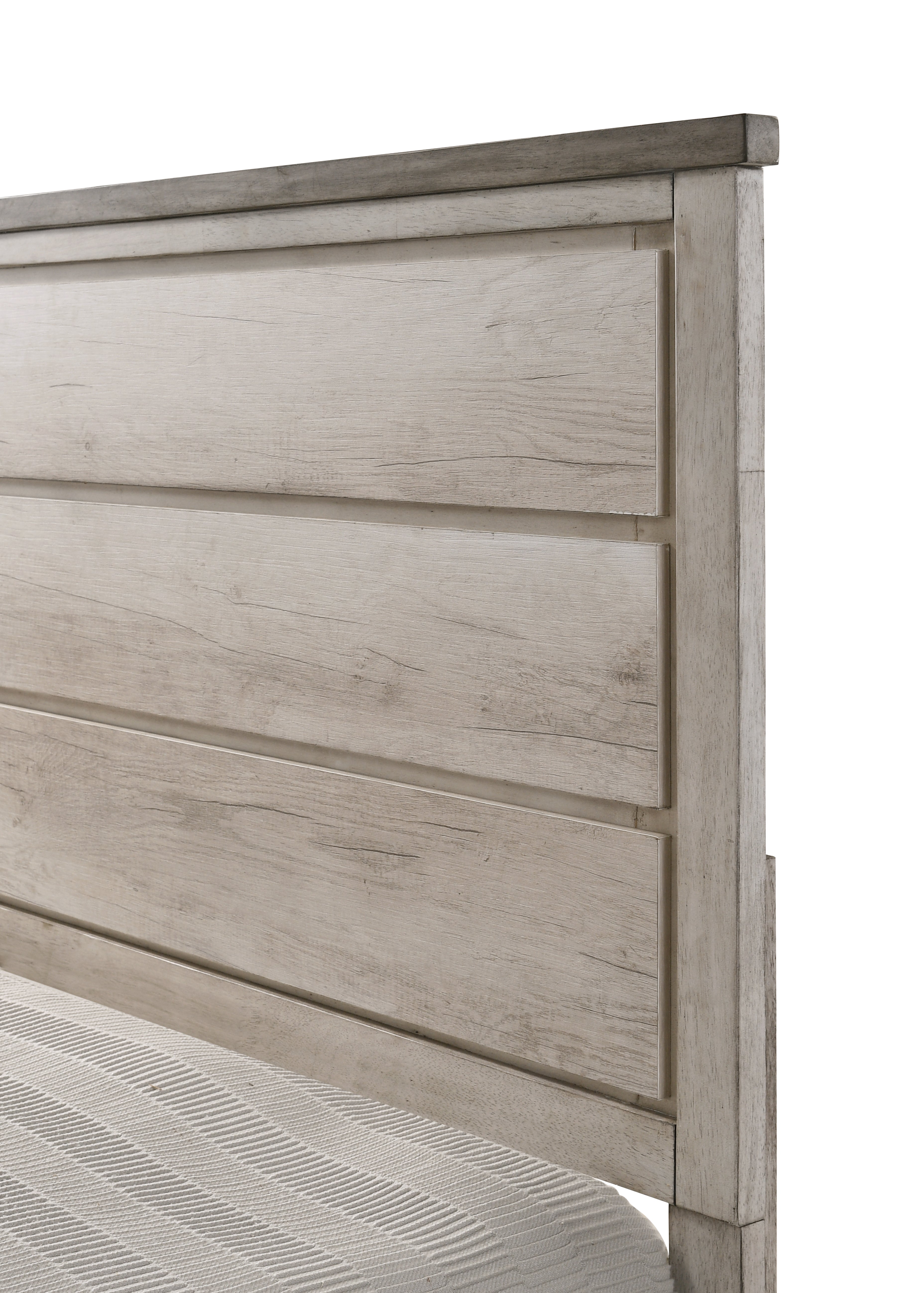 Patterson Driftwood Queen Panel Bed - SET | B3050-Q-HBFB | B3050-KQ-RAIL - Bien Home Furniture & Electronics