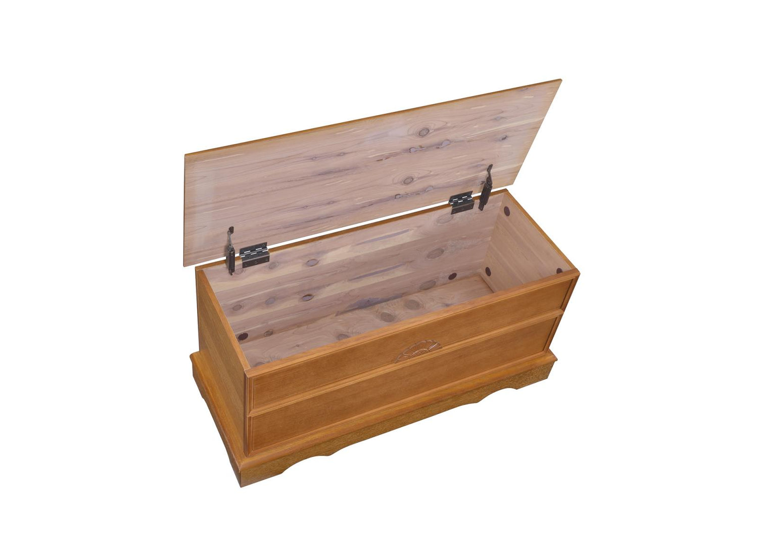 Paula Honey Rectangular Cedar Chest - 4695 - Bien Home Furniture & Electronics