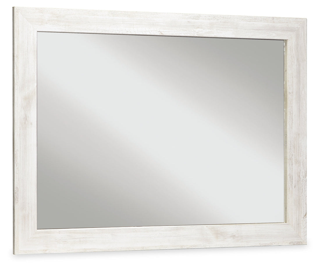 Paxberry Whitewash Bedroom Mirror (Mirror Only) - B181-36 - Bien Home Furniture &amp; Electronics