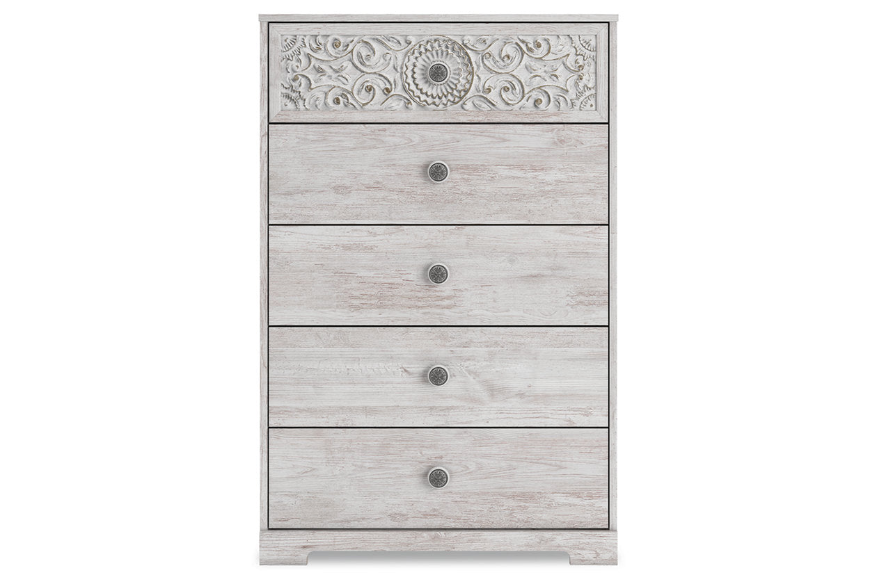 Paxberry Whitewash Chest of Drawers - EB1811-245 - Bien Home Furniture & Electronics