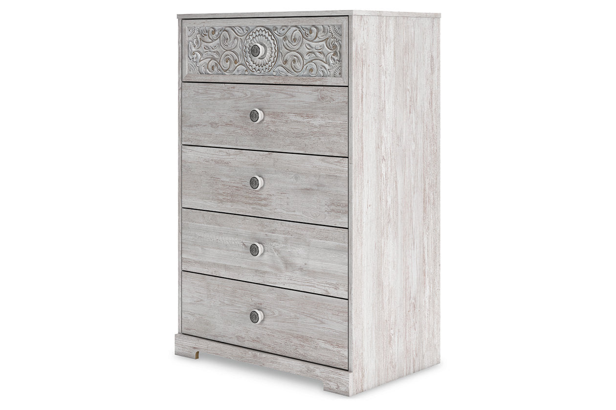 Paxberry Whitewash Chest of Drawers - EB1811-245 - Bien Home Furniture & Electronics