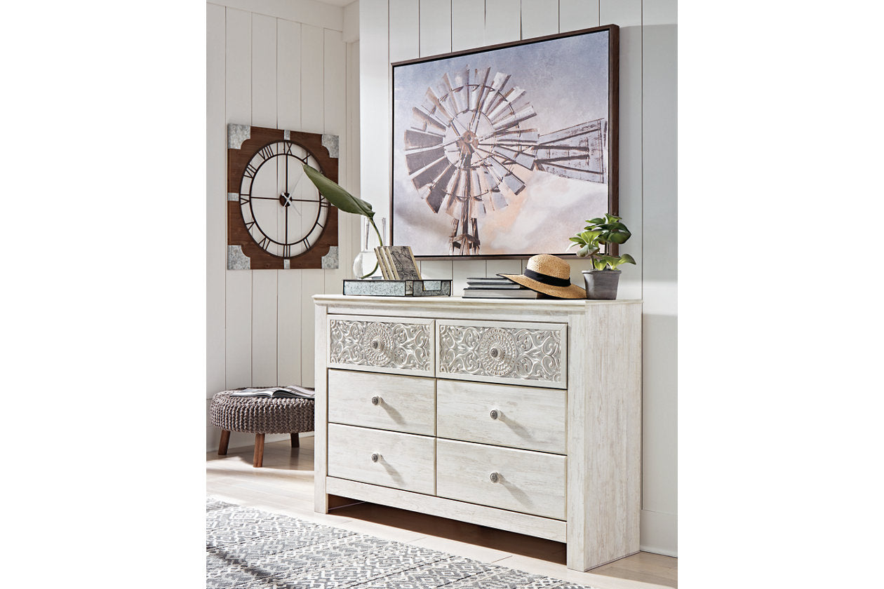 Paxberry Whitewash Dresser - B181-31 - Bien Home Furniture & Electronics