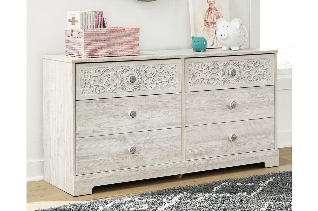 Paxberry Whitewash Dresser - EB1811-131 - Bien Home Furniture & Electronics