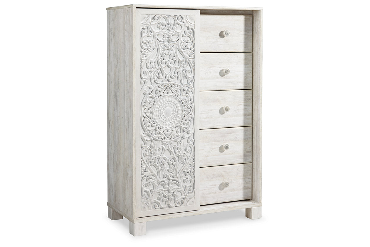 Paxberry Whitewash Dressing Chest - B181-48 - Bien Home Furniture & Electronics
