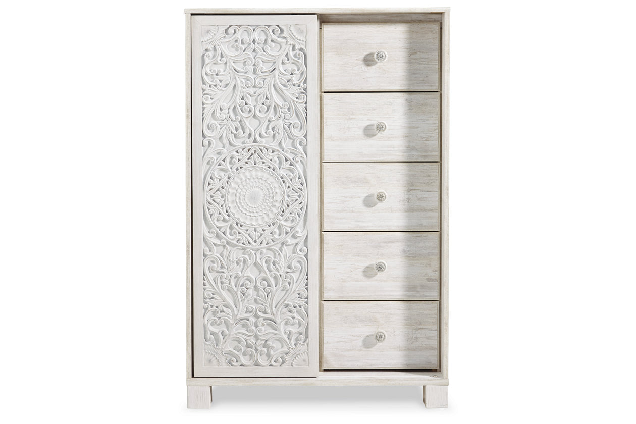 Paxberry Whitewash Dressing Chest - B181-48 - Bien Home Furniture & Electronics
