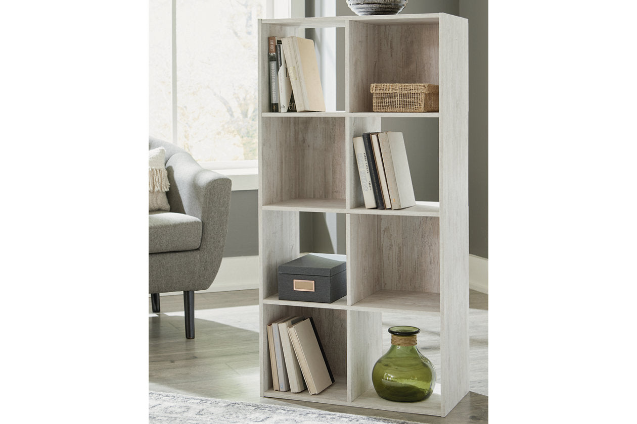 Paxberry Whitewash Eight Cube Organizer - EA1811-4X2 - Bien Home Furniture & Electronics