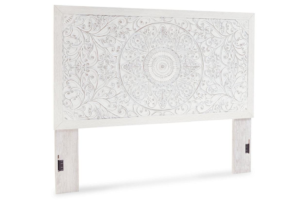 Paxberry Whitewash King Panel Headboard - B181-58 - Bien Home Furniture & Electronics