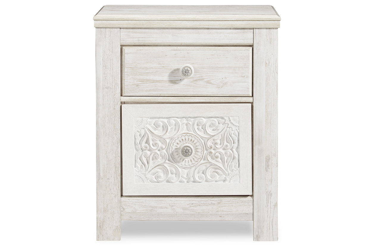 Paxberry Whitewash Nightstand - B181-92 - Bien Home Furniture & Electronics