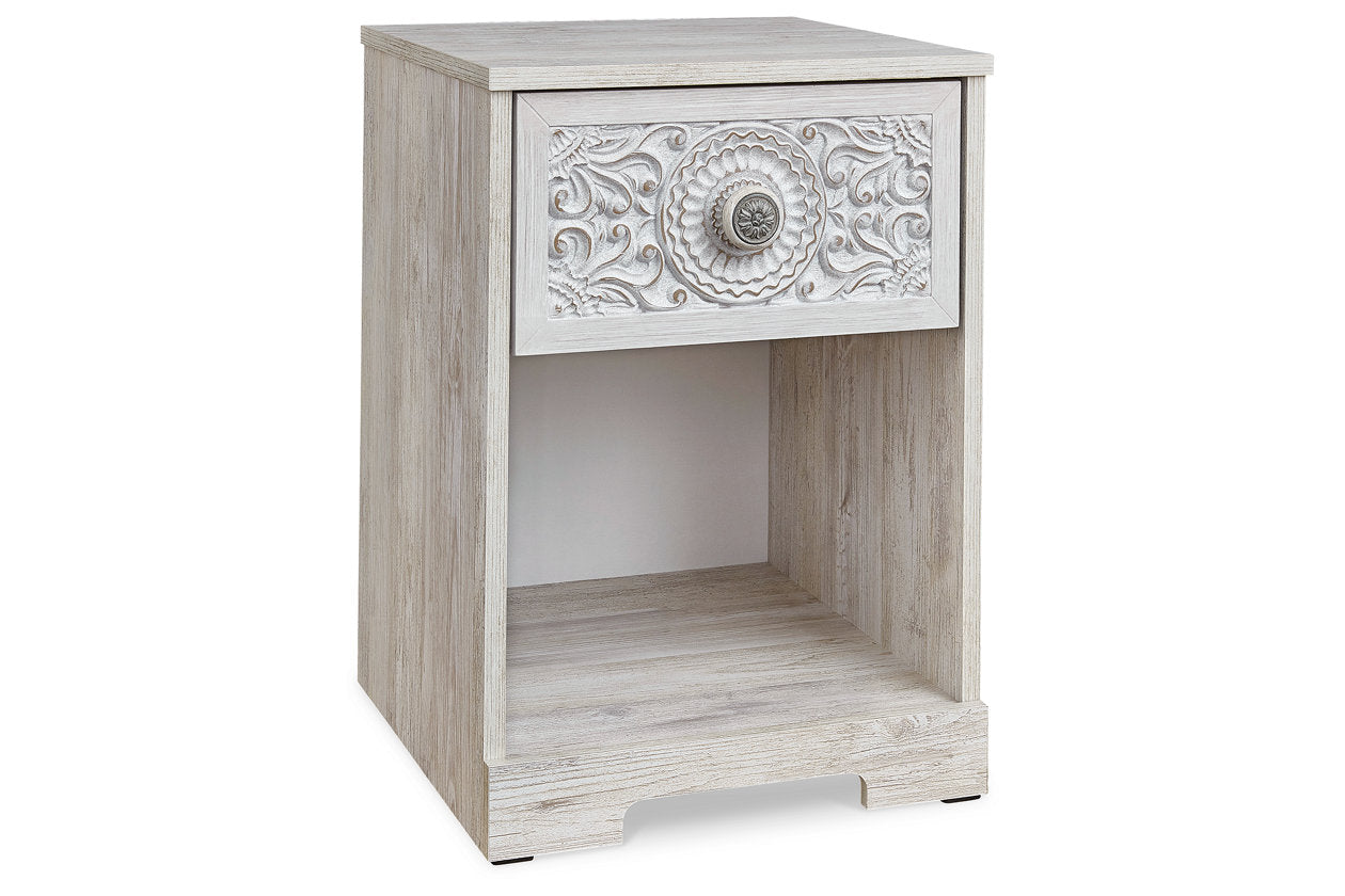 Paxberry Whitewash Nightstand - EB1811-291 - Bien Home Furniture & Electronics