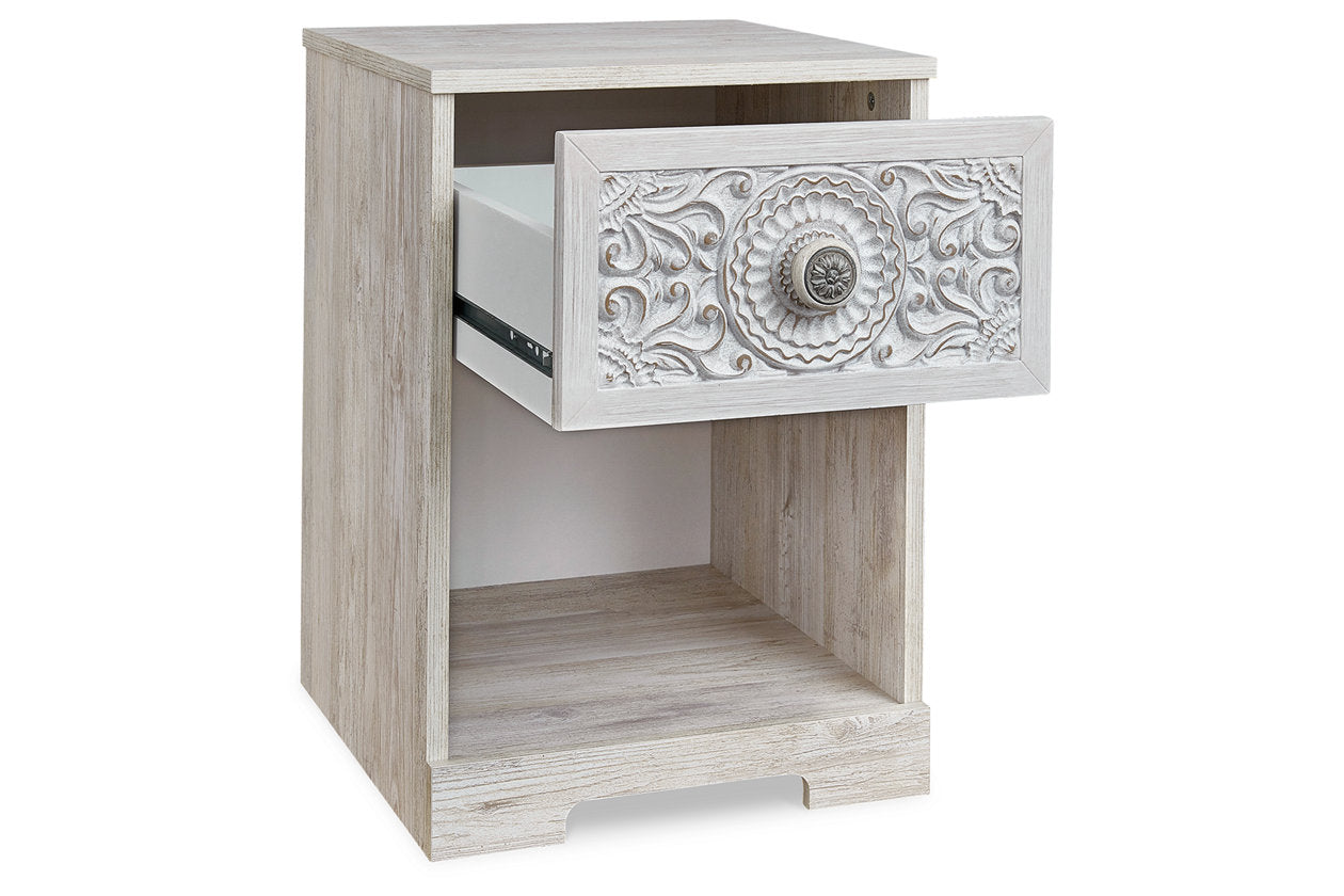 Paxberry Whitewash Nightstand - EB1811-291 - Bien Home Furniture & Electronics